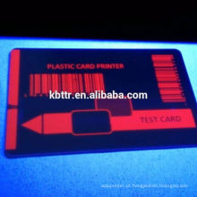 Fita UV uv azul fluorescente da impressora de cartão da zebra